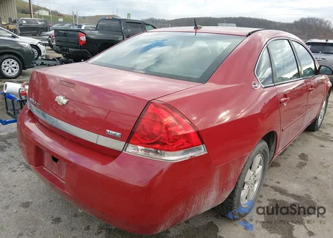 2007 Chevrolet Impala Lt from USA, damaged, VIN 2G1WT58K679309601